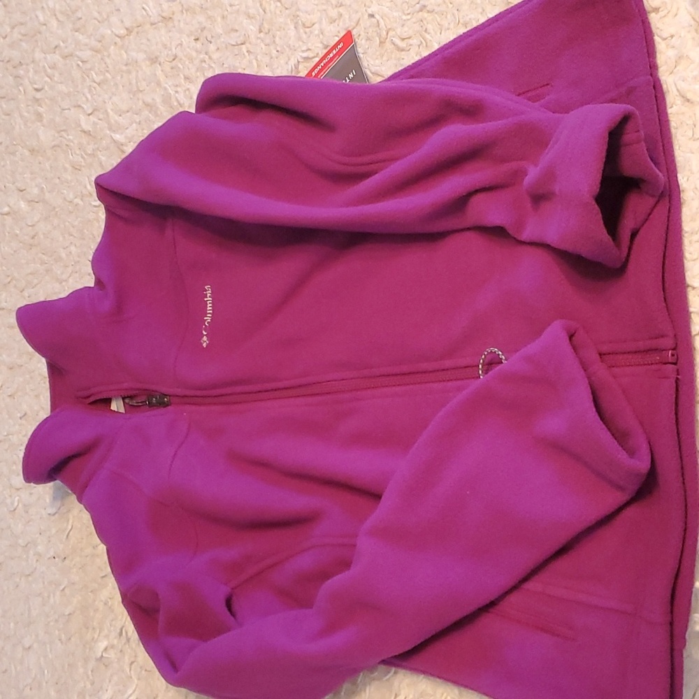 Columbia purple jacket